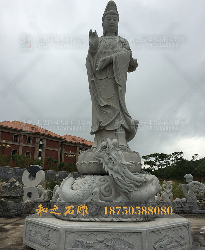 石雕滴水觀音