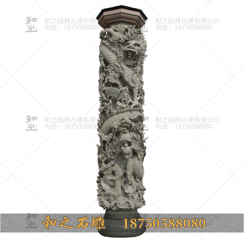 石雕龍柱的起源