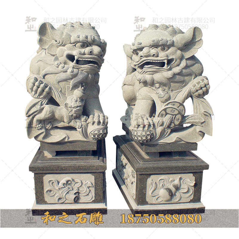 獅子石雕寓意