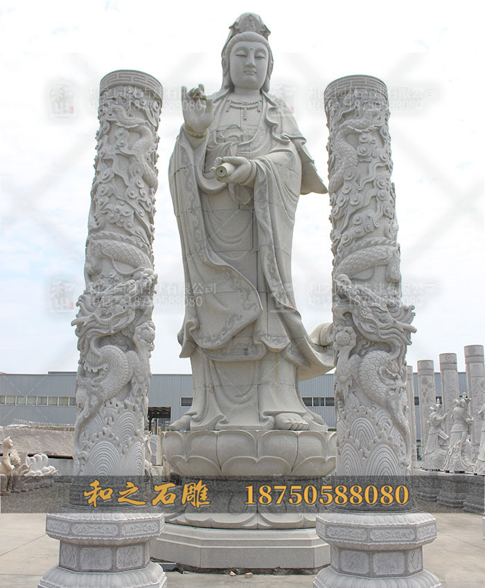 石雕觀音菩薩高度