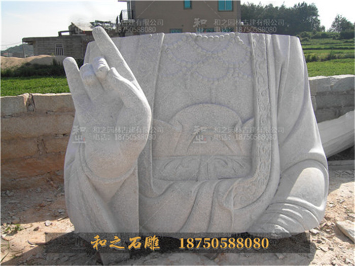 石雕觀音安裝