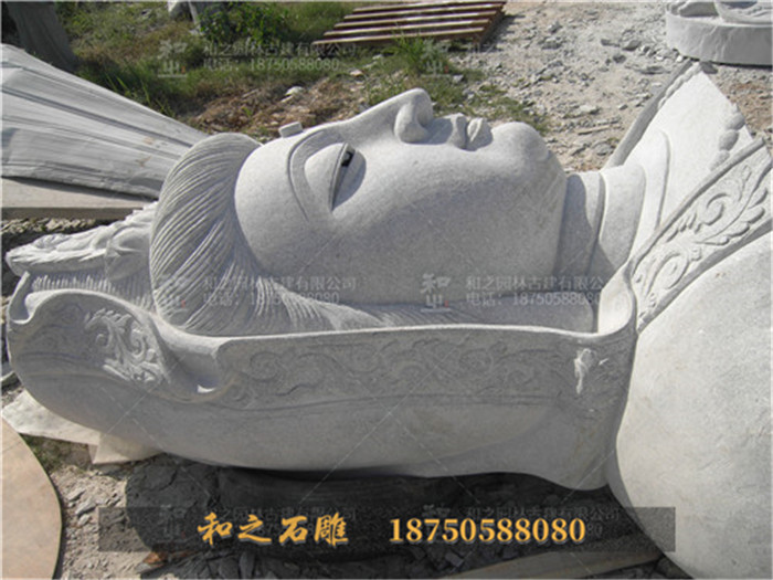 觀音石雕像